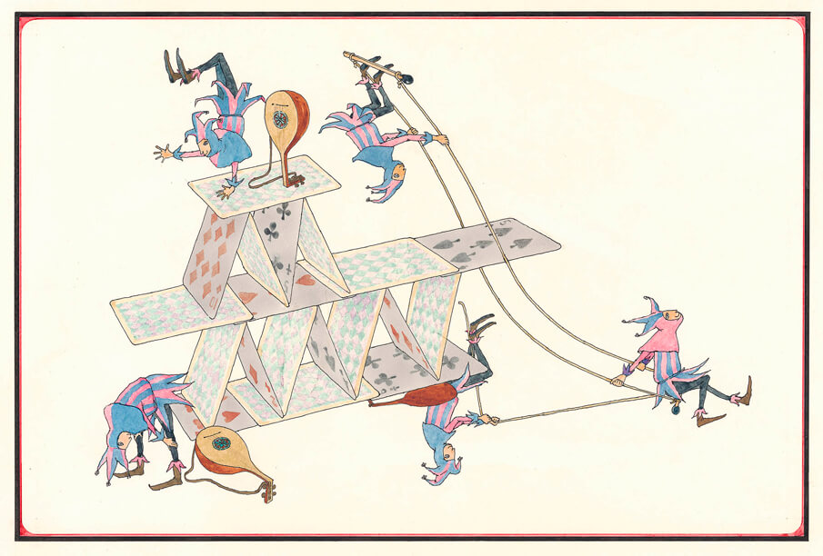 貴重な原画で味わう、繊細で数学的な「安野光雅のふしぎな絵本展