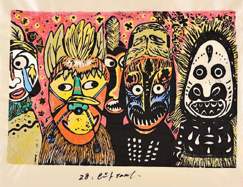 ビートたけしによる新たな一面。見どころを指定しない「アートたけし展