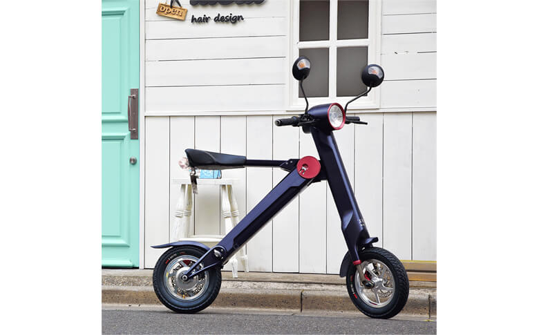 コンパクトな折りたたみ電動バイク「UPQ BIKE me01」 | Create | ブランコ