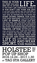 『HOLSTEE』 POP UP SHOP